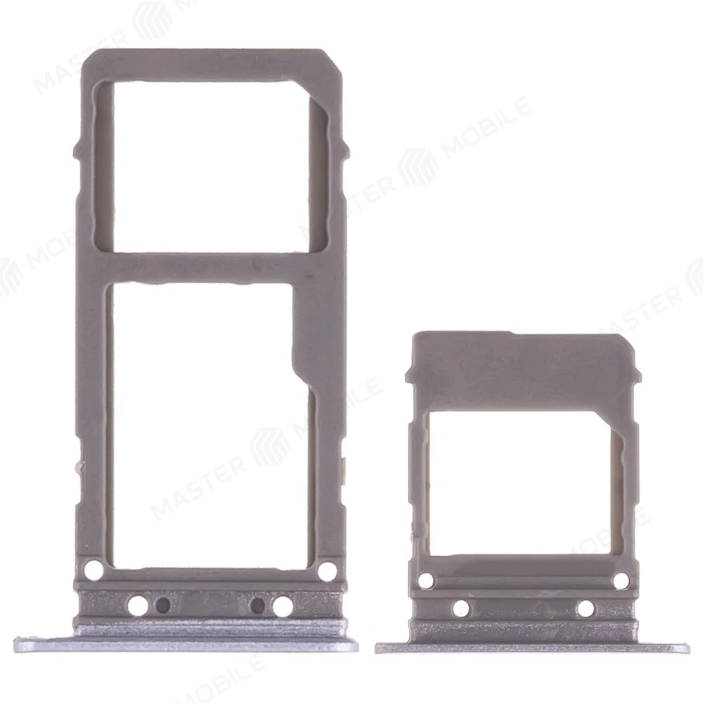 Держатель сим-карты для Samsung A520 Galaxy A5 (2017) / A720 Galaxy A7 (2017) (голубой) фото №1