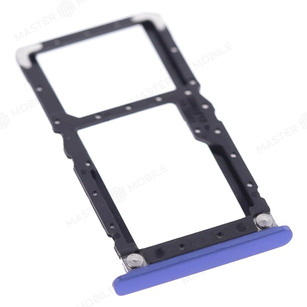 Держатель сим-карты для Xiaomi Mi 8 Lite (M1808D2TG) (синий)  фото №3