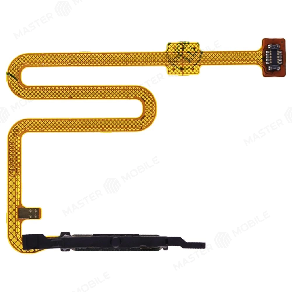 Шлейф для Samsung A057 Galaxy A05s с комп. + сканер отпечатка пальца (серебристый) фото №2