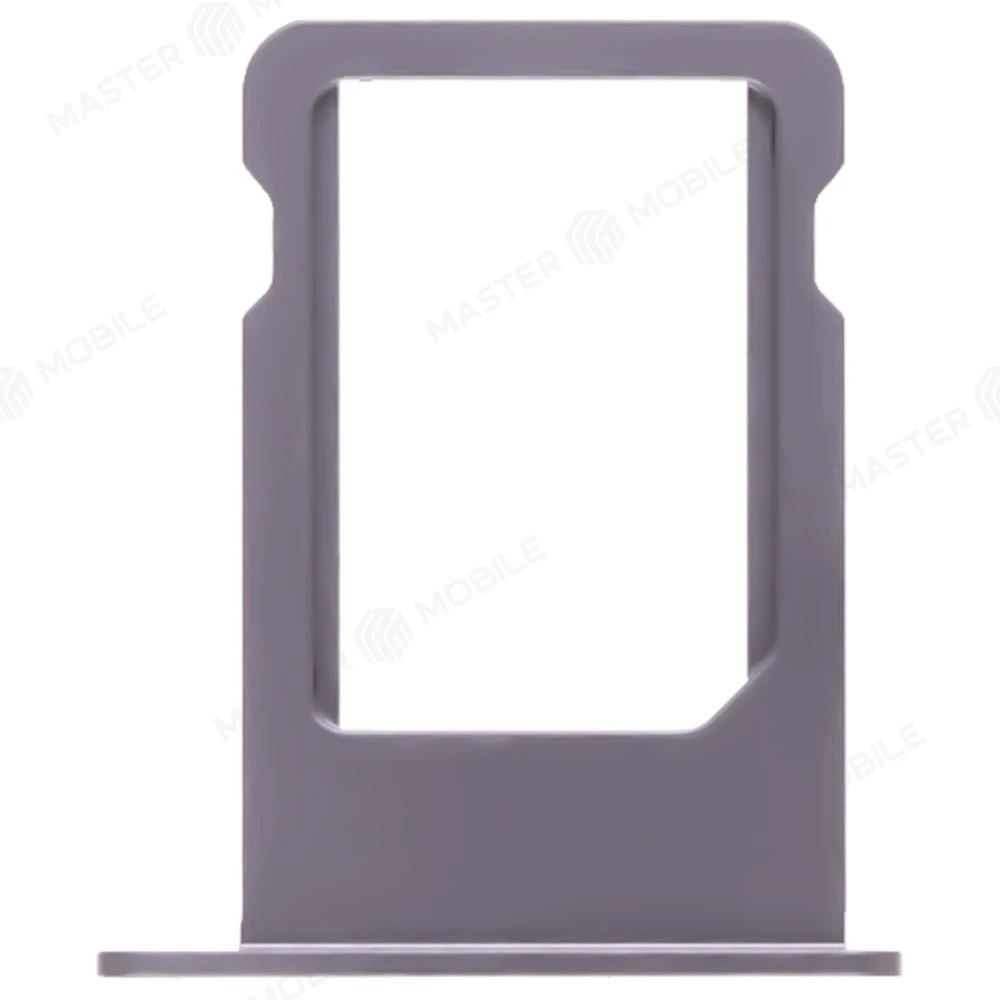 Держатель сим-карты для Apple iPhone 5s / iPhone SE (серый) фото №1