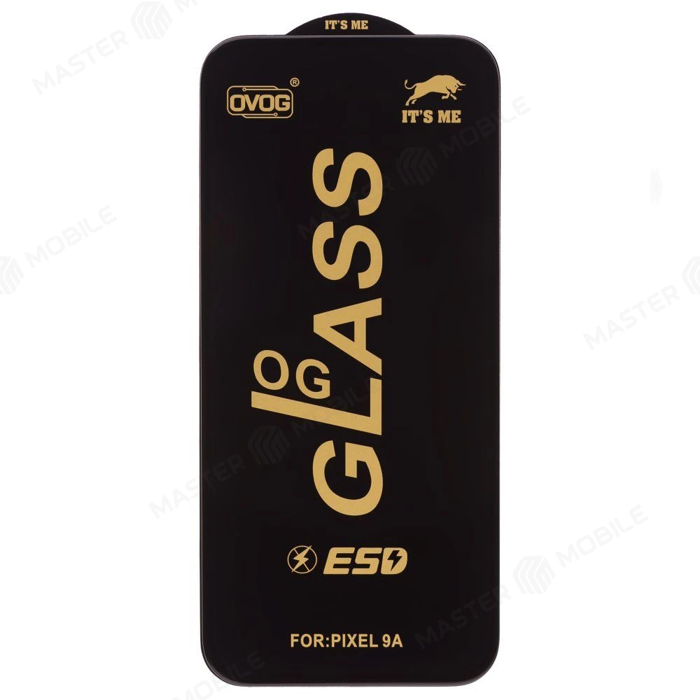 Защитное стекло OG Glass для Google Pixel 9A (GXQ96/GTF7P/G3Y12) (черный)  фото №1