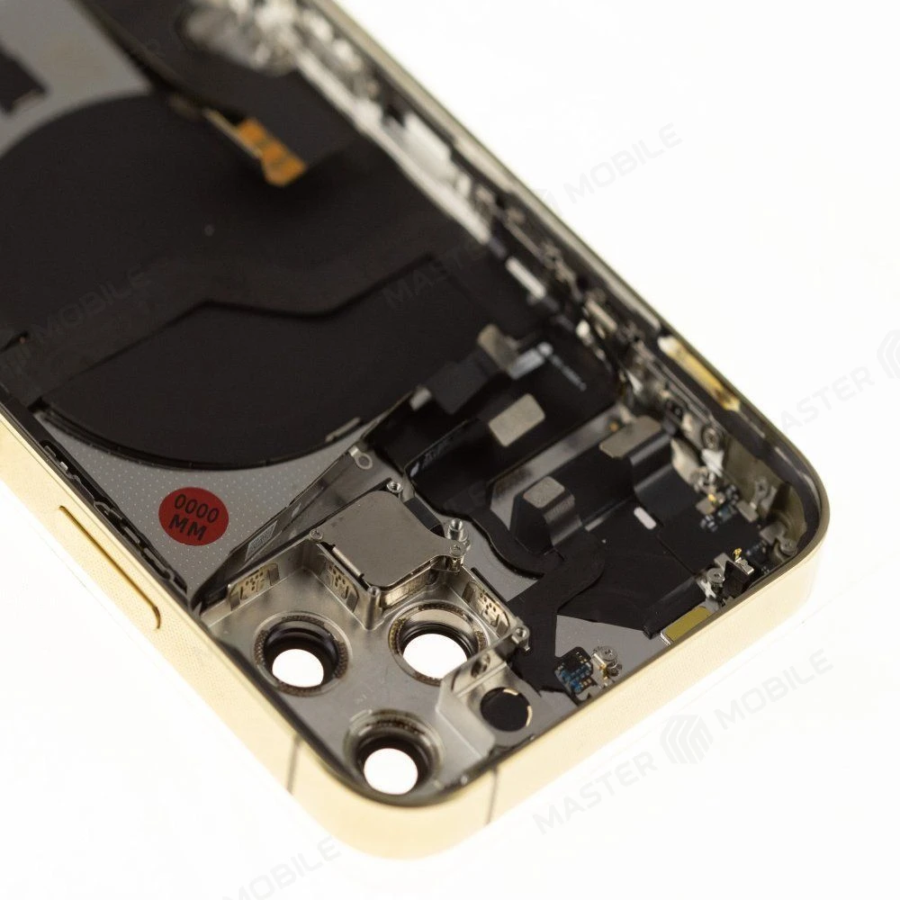 Корпус для Apple iPhone 12 Pro (золотистый) (в сборе) (ORIG100) (Снятый) (возможен дефект ЛКП) фото №3