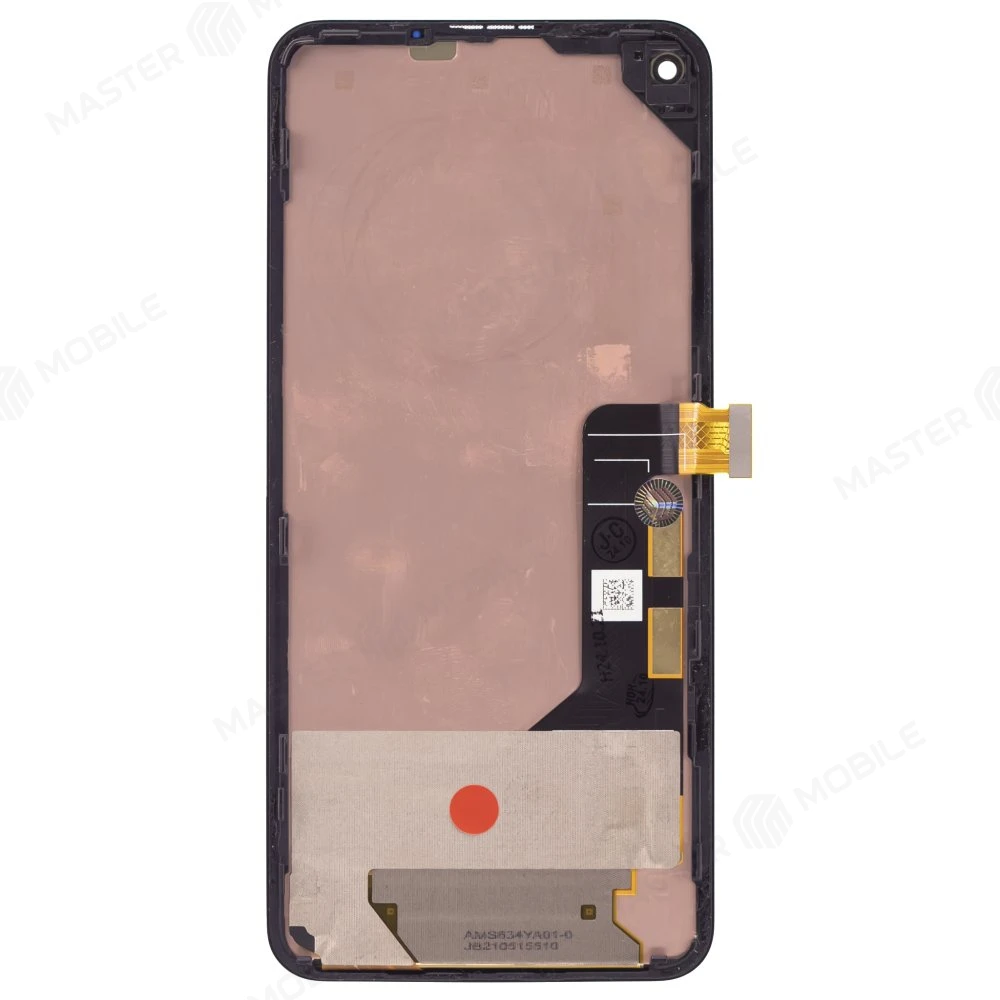 Дисплей для Google Pixel 5A 5G (G1F8F/G4S1M) + тачскрин (черный) (в рамке) (ORIG) фото №2