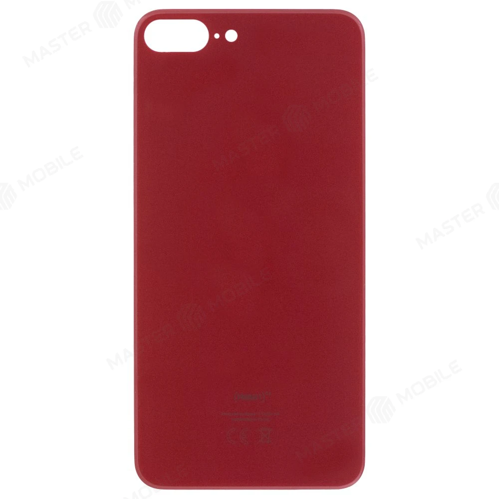 Задняя крышка для Apple iPhone 8 Plus (красный) (с широким отверстием) (Premium) фото №1