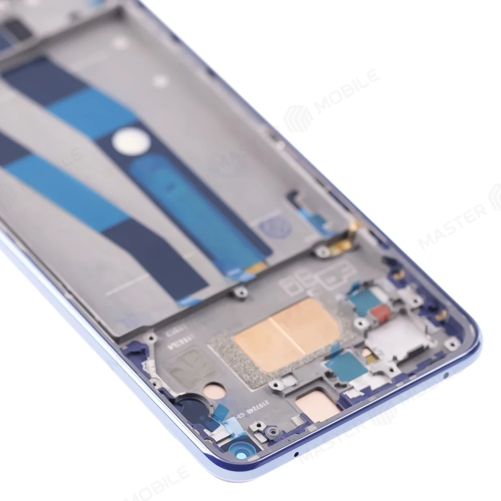 Дисплей для Xiaomi 11 Lite 5G NE (2109119DG) / Mi 11 Lite (M2101K9AG) / Mi 11 Lite 5G (M2101K9G) + тачскрин (синий) (в рамке) (ORIG100) (SP) фото №3