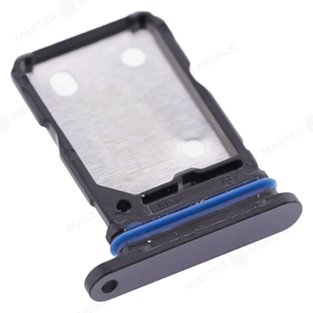 Держатель сим-карты для Vivo V27 (V2246) (черный) фото №3