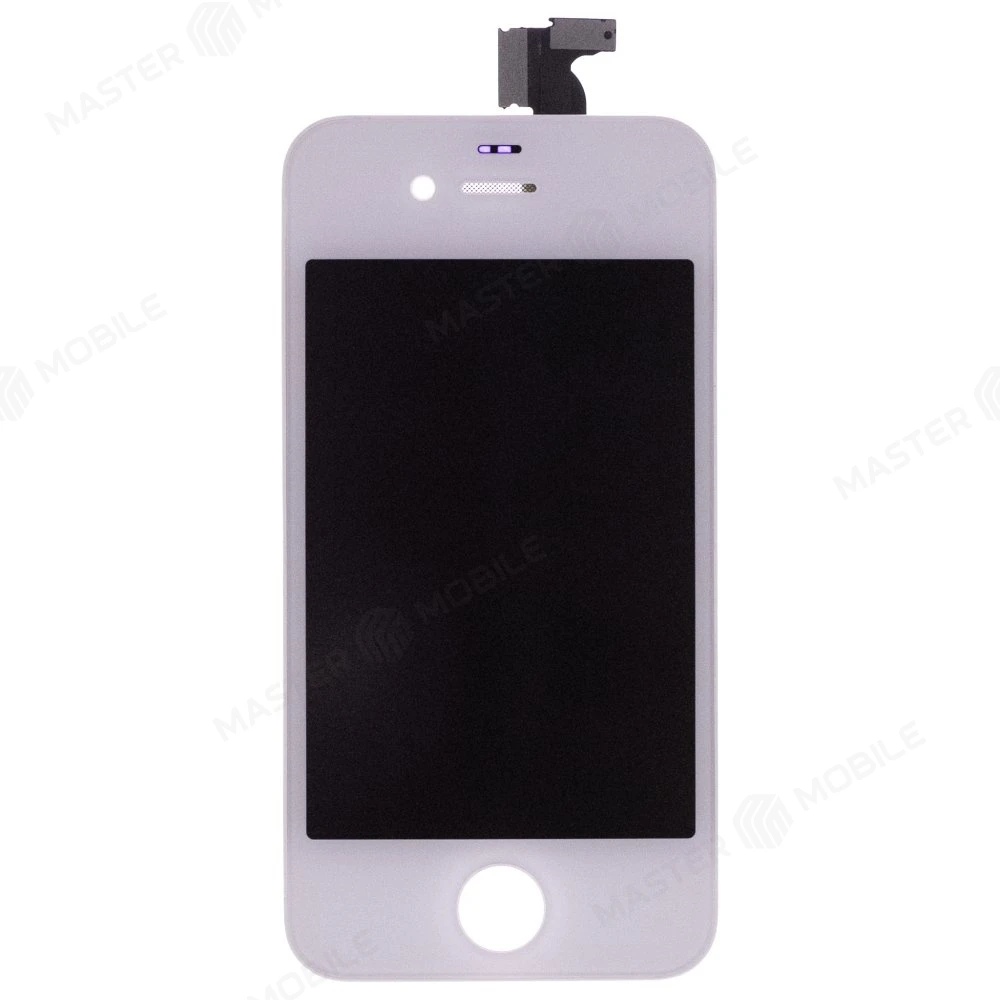 Дисплей для Apple iPhone 4 + тачскрин (белый) (Medium) фото №1