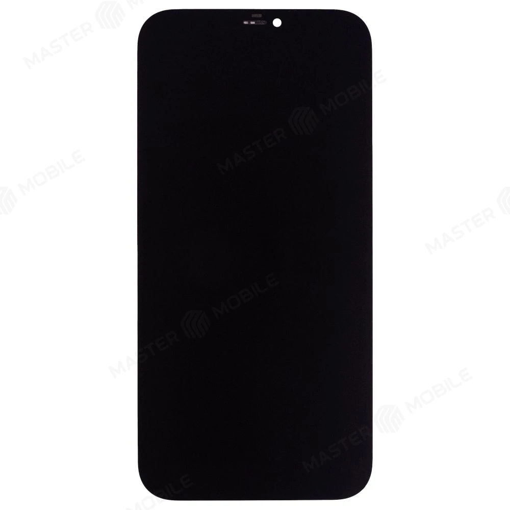 Дисплей для Apple iPhone 12 Pro Max + тачскрин (черный) (с разбора) (ORIG100) фото №1