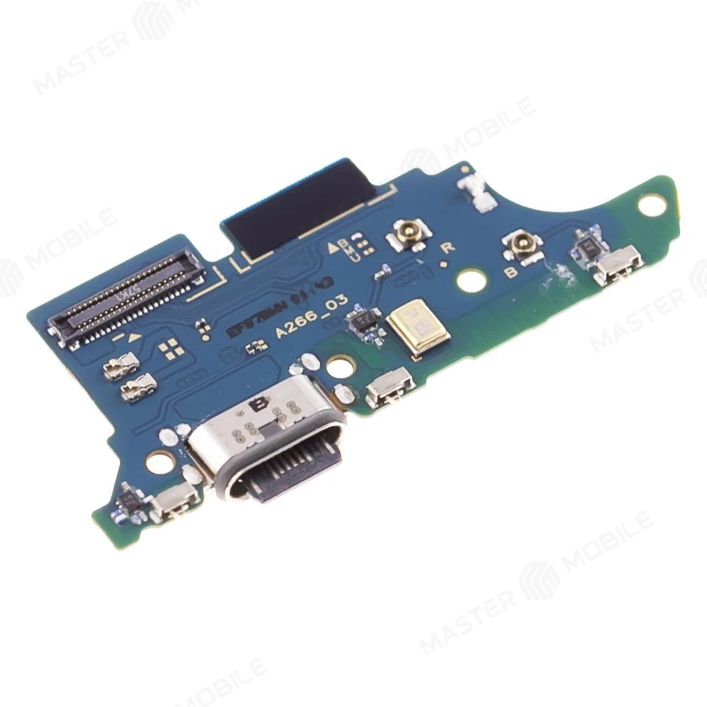 Нижняя плата для Samsung A266 Galaxy A26 5G с комп. + разъем зарядки + микрофон (ORIG100)  фото №3