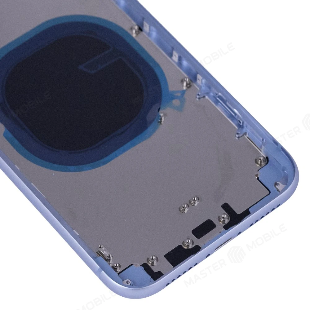 Корпус для Apple iPhone Xr (синий) (Premium) фото №4