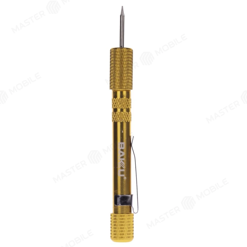 Отвертка + насадка BAKU BK312 12 в 1 (желтый / синий) фото №1