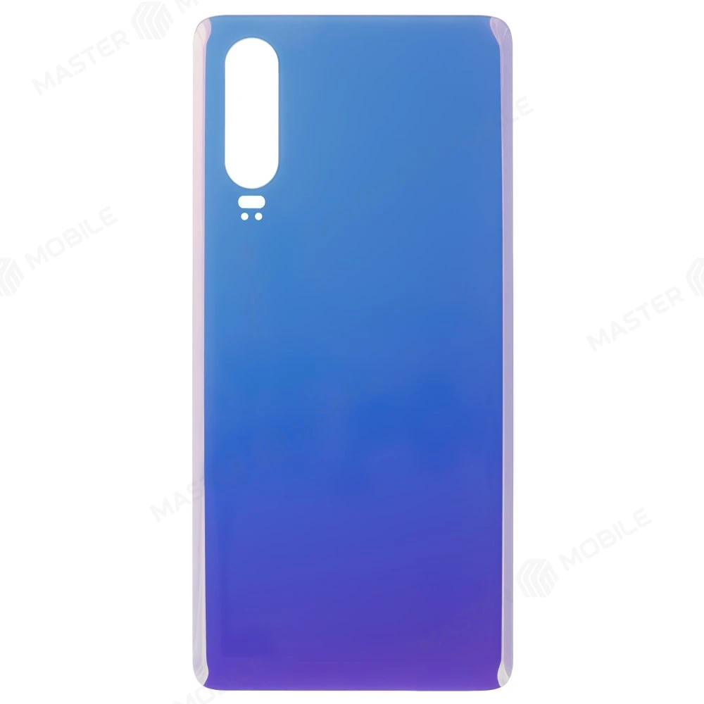 Задняя крышка для Huawei P30 (ELE-L29) (бело-голубой) фото №1