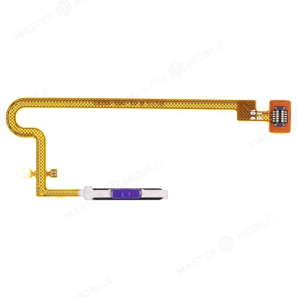 Шлейф для Realme C30S (RMX3690) с комп. + сканер отпечатка пальца (черный) фото №2