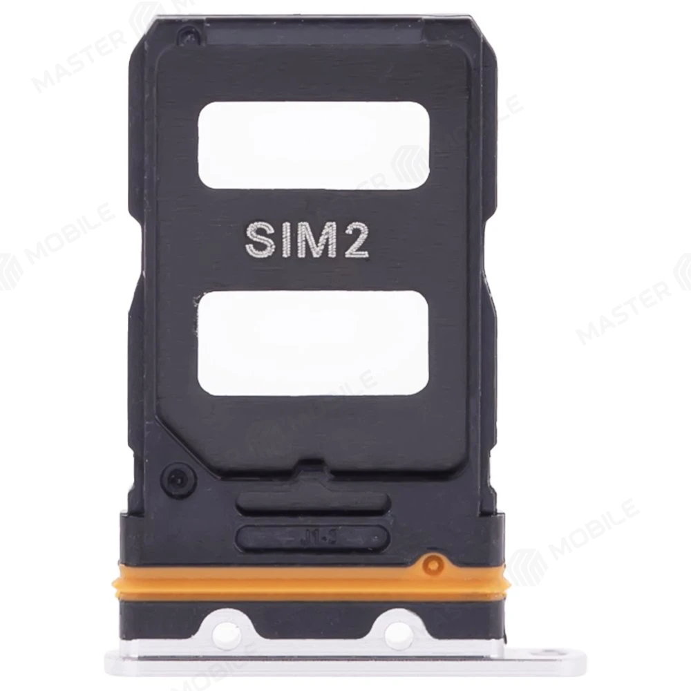 Держатель сим-карты для Xiaomi 12 (2201123G) / 12X (2112123AG) (серебристый)  фото №2
