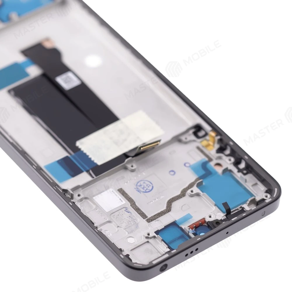 Дисплей для Xiaomi Poco X6 (23122PCD1G) / Redmi Note 13 Pro 5G (2312DRA50C) + тачскрин (черный) (в рамке) (ORIG100) (SP) фото №3