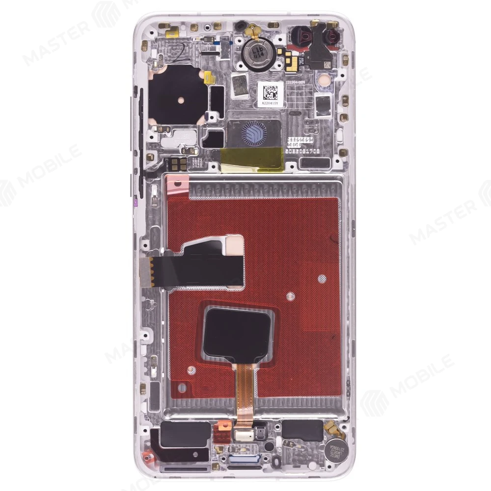 Дисплей для Huawei P40 (ANA-NX9) + тачскрин (серебристый) (в рамке) (ORIG100) (SP) фото №2