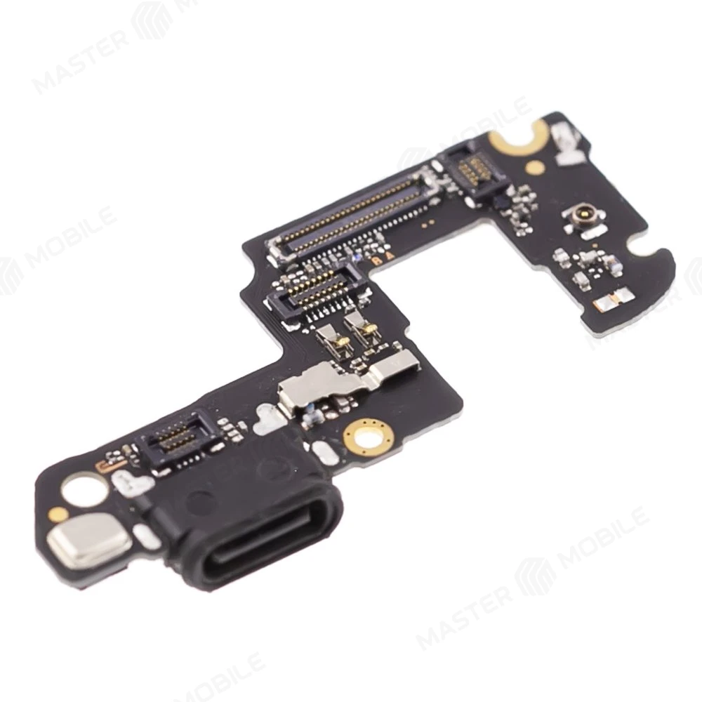 Нижняя плата для Huawei Honor 9/9 Premium (STF-L09) с комп. + разъем зарядки + микрофон (ORIG100)  фото №3