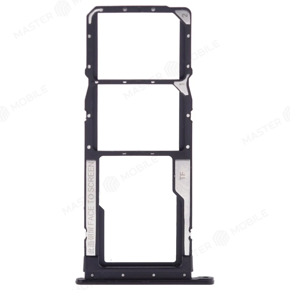 Держатель сим-карты для Xiaomi Redmi 7A (M1903C3EG) (черный)  фото №1