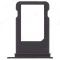 Держатель сим-карты для Apple iPhone 7 Plus (черный глянец) фото №1