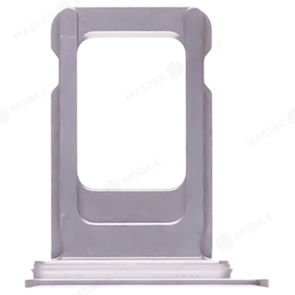 Держатель сим-карты для Apple iPhone Xs Max (серебристый) фото №2