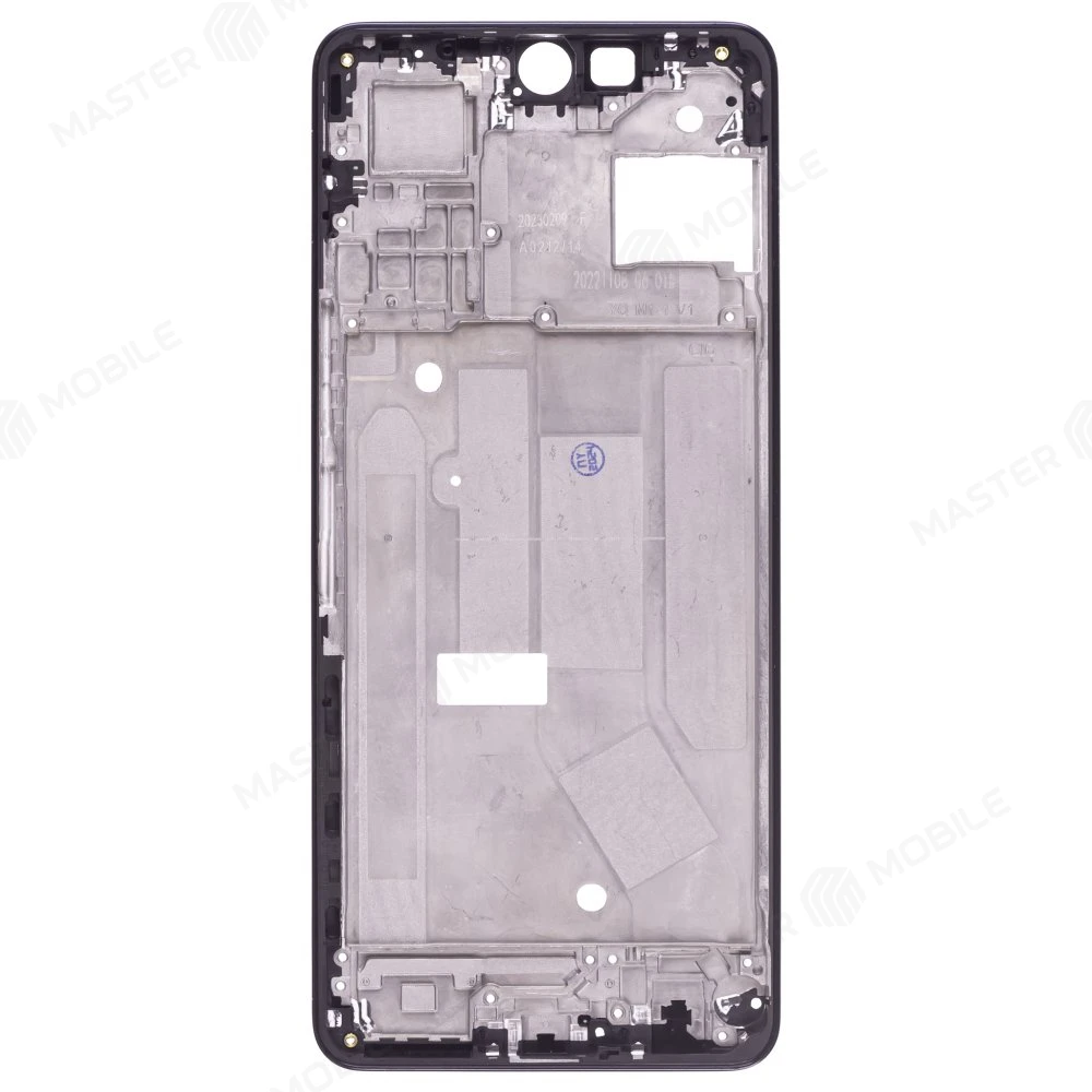 Рамка дисплея для Tecno Camon 19 (CI6n) (черный) фото №2