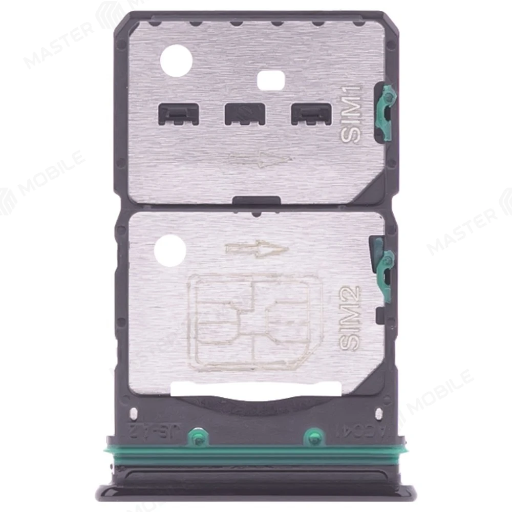 Держатель сим-карты для OPPO Reno 8T 4G (CPH2481) (черный) фото №1