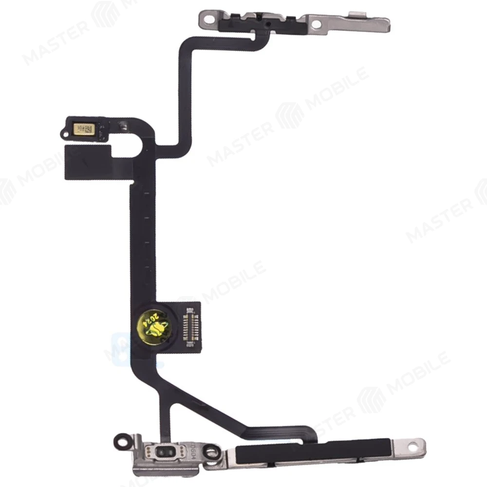 Шлейф для Apple iPhone 8 / iPhone SE 2020 / iPhone SE 2022 с комп. (на кнопку включения и кнопки громкости) + микрофон + вспышка (ORIG100) фото №2