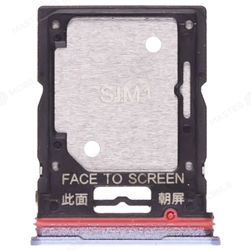 Держатель сим-карты для Xiaomi Redmi Note 11 Pro+ 5G (21091116UG) (голубой) фото №1