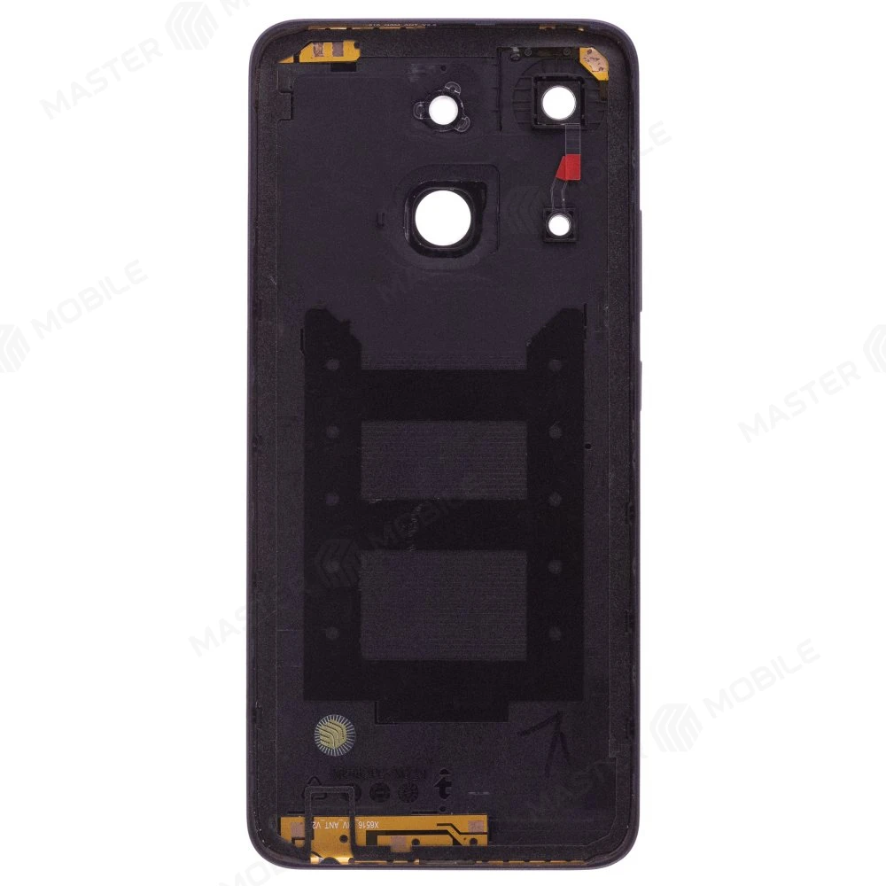 Задняя крышка для Infinix Smart 7 HD (X6516) (черный) (в сборе со стеклом камеры) фото №2