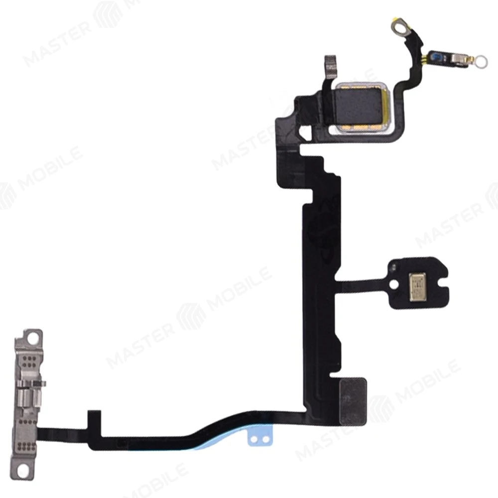 Шлейф для Apple iPhone 11 Pro с комп. (на кнопку включения) + микрофон + вспышка (ORIG100) фото №2