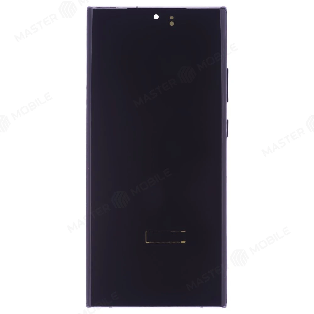 Дисплей для Samsung N985 Galaxy Note 20 Ultra / N986 Galaxy Note 20 Ultra 5G + тачскрин (черный) (в рамке) (OLED) (Full Size) фото №1