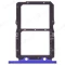 Держатель сим-карты для Huawei Honor 20 (YAL-L21) / Nova 5T (YALE-L61A) (синий) фото №2