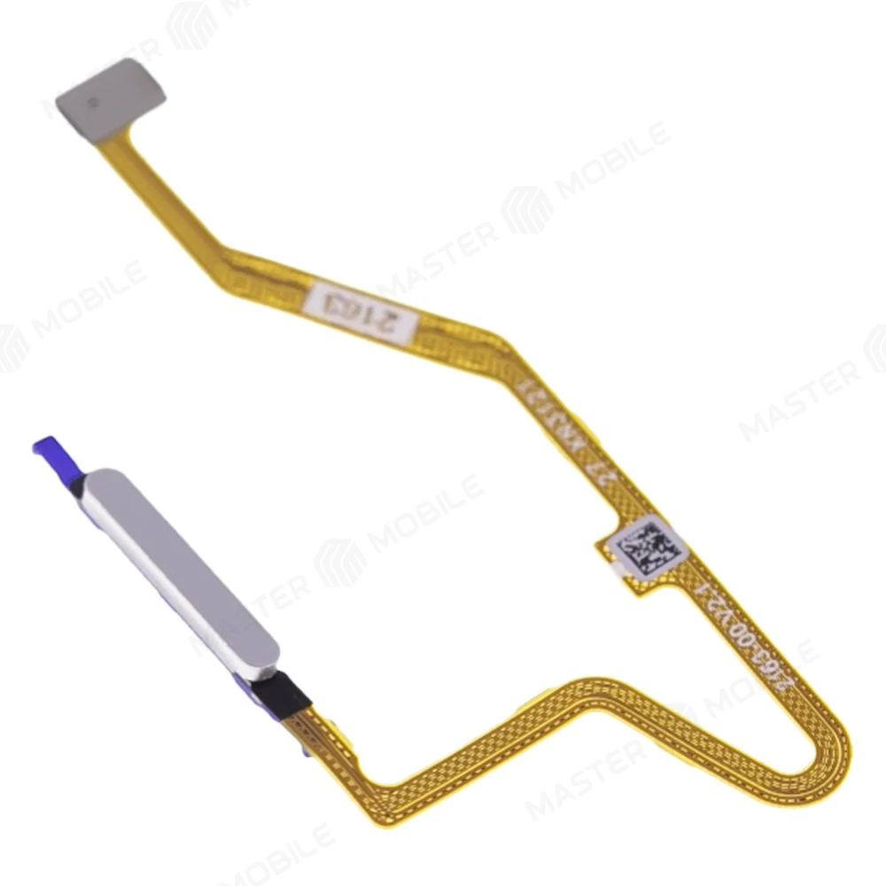 Шлейф для Xiaomi Redmi Note 12 Pro 5G (22101316G) / Redmi Note 12 Pro+ 5G (22101316UG) и др. с комп. + сканер отпечатка пальца (серебристый) фото №3