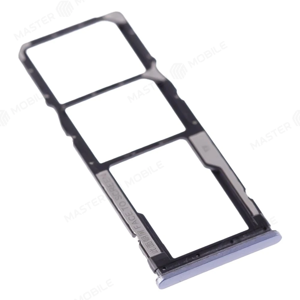 Держатель сим-карты для Xiaomi Redmi Note 9 Pro (M2003J6B2G) / Redmi Note 9S (M2003J6A1G) (серый)  фото №3