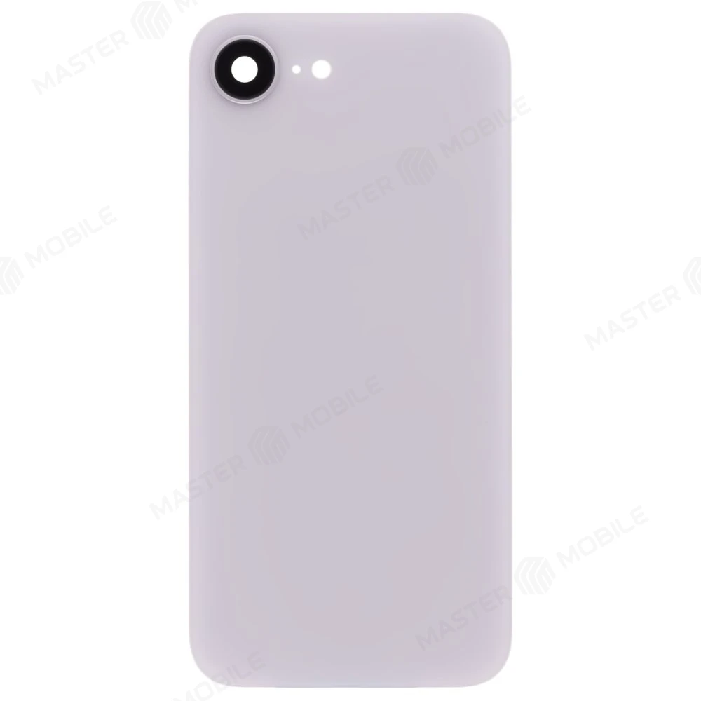 Задняя крышка для Apple iPhone 16E (белый) (в сборе со стеклом камеры) (Premium) фото №1