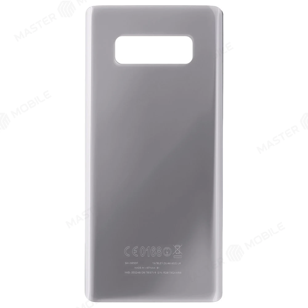 Задняя крышка для Samsung N950 Galaxy Note 8 (серебристый) фото №1