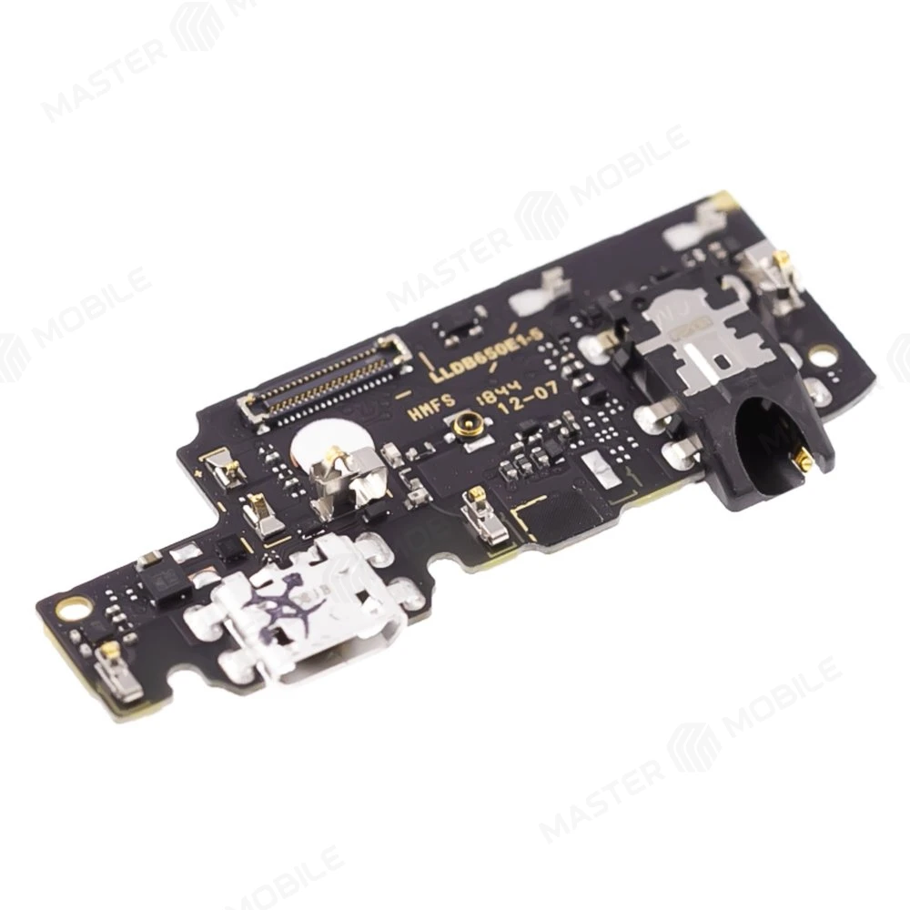 Нижняя плата для Xiaomi Redmi Note 5 / Redmi Note 5 Pro с комп. + разъем зарядки + микрофон (ORIG100)  фото №3