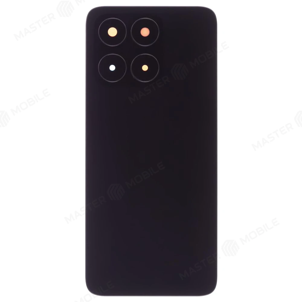 Задняя крышка для Huawei Honor X6a (WDY-LX1) (черный) (в сборе со стеклом камеры) фото №1