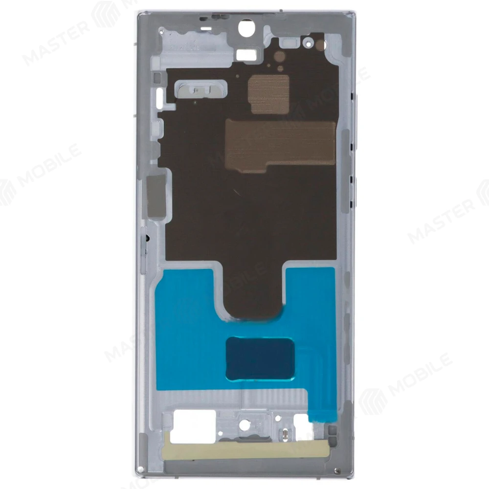 Рамка дисплея для Samsung S908 Galaxy S22 Ultra (серебристый) 