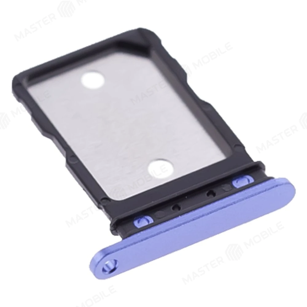 Держатель сим-карты для Google Pixel 8A (GKV4X/G6GPR/G8HHN/G576D) (синий) фото №3