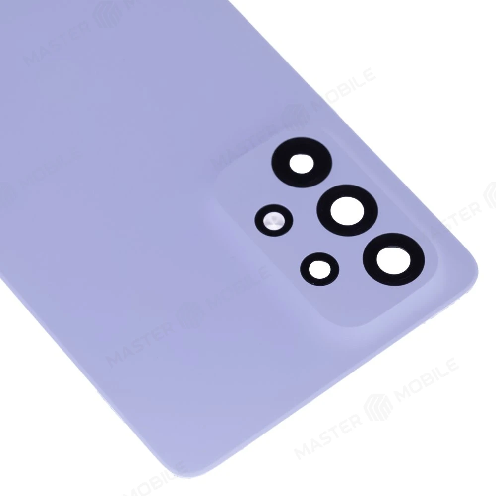 Задняя крышка для Samsung A536 Galaxy A53 5G (голубой) (в сборе со стеклом камеры) фото №3