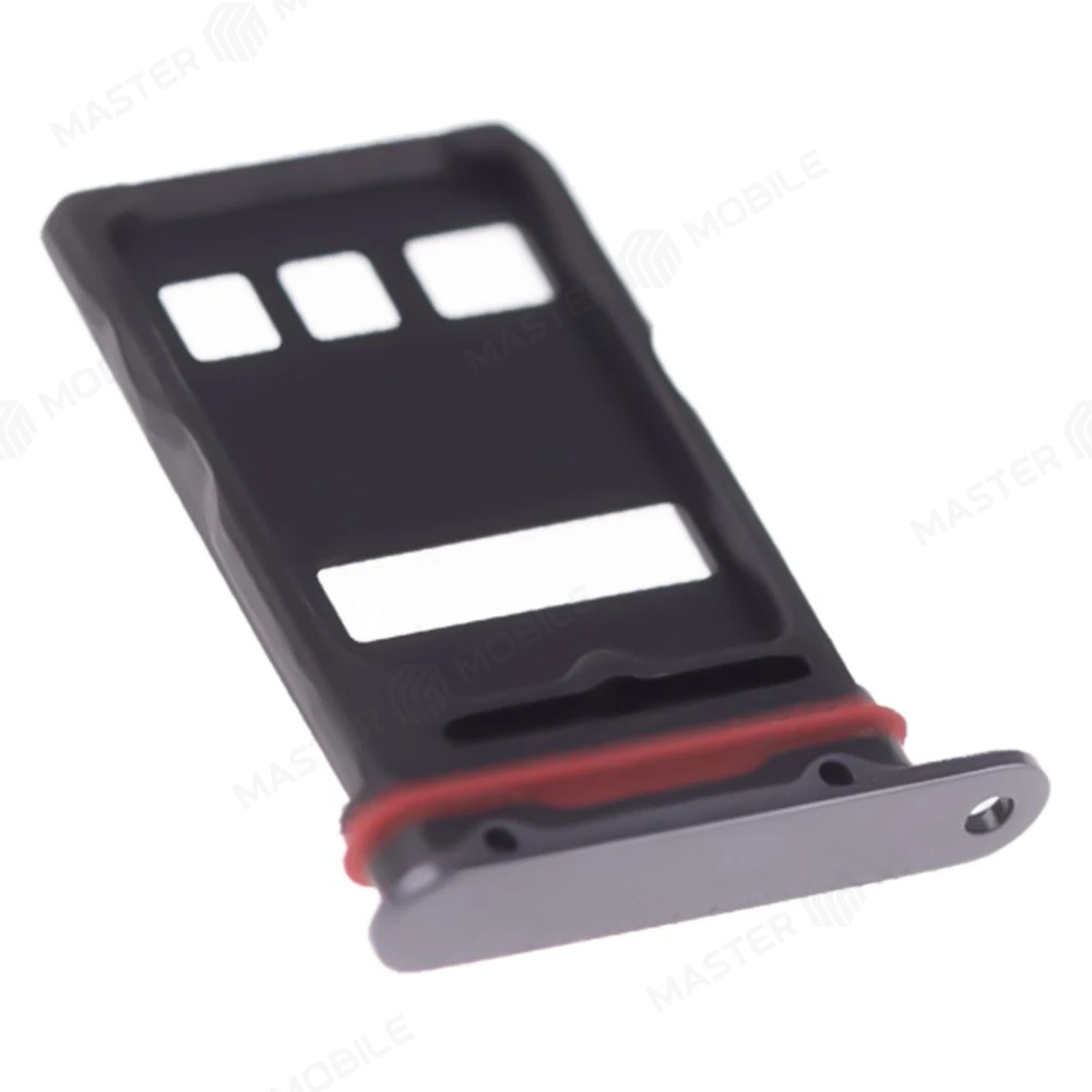 Держатель сим-карты для Huawei Mate 30 Pro (LIO-L09) (серебристый) фото №3