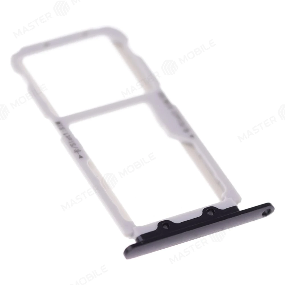 Держатель сим-карты для Huawei Honor View 10 (черный) фото №3