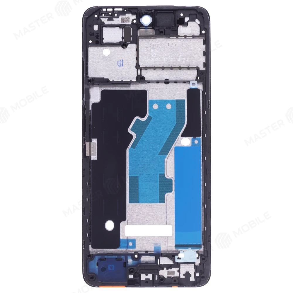 Рамка дисплея для Tecno Spark GO 2024 (BG6) (черный) фото №2