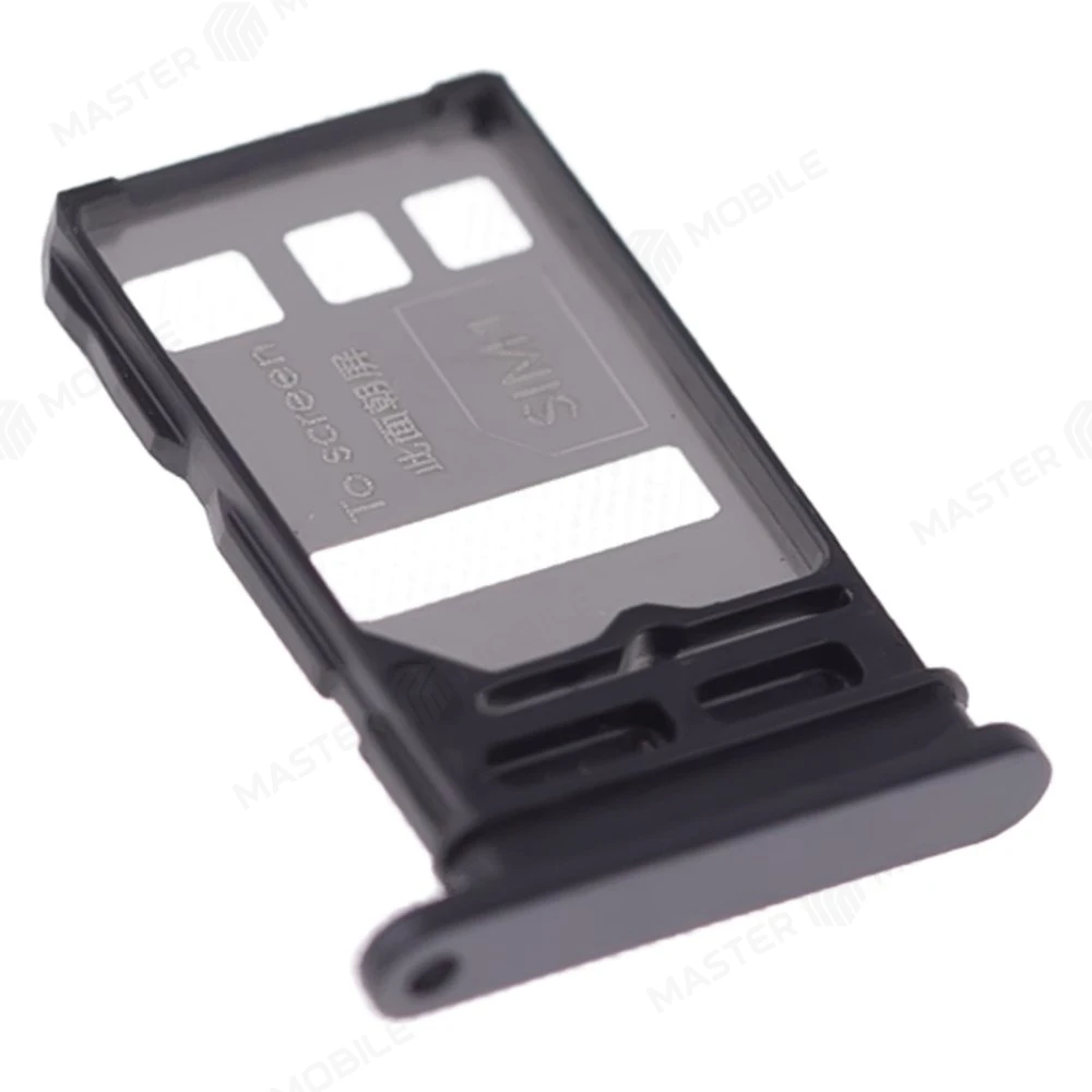 Держатель сим-карты для Huawei Honor 70 (FNE-NX9) (черный) фото №3