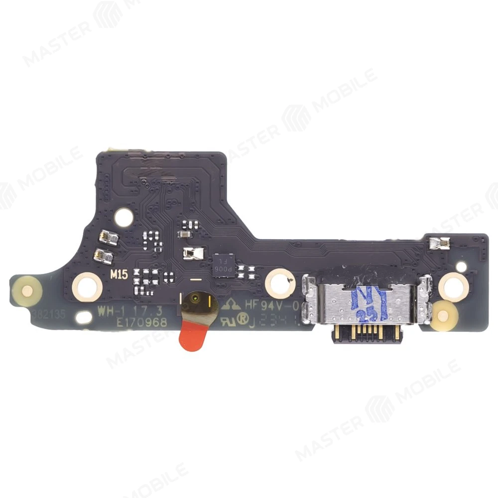 Нижняя плата для Xiaomi Redmi 12 4G (23053RN02Y) с комп. + разъем зарядки + микрофон (ORIG100)  фото №2