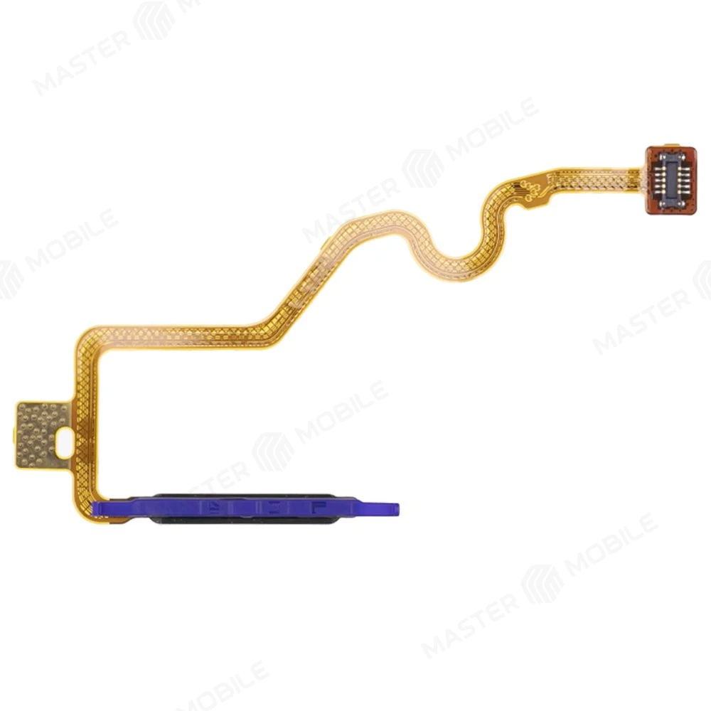 Шлейф для Tecno Spark GO 1 (KL4) с комп. + сканер отпечатка пальца (белый) фото №2