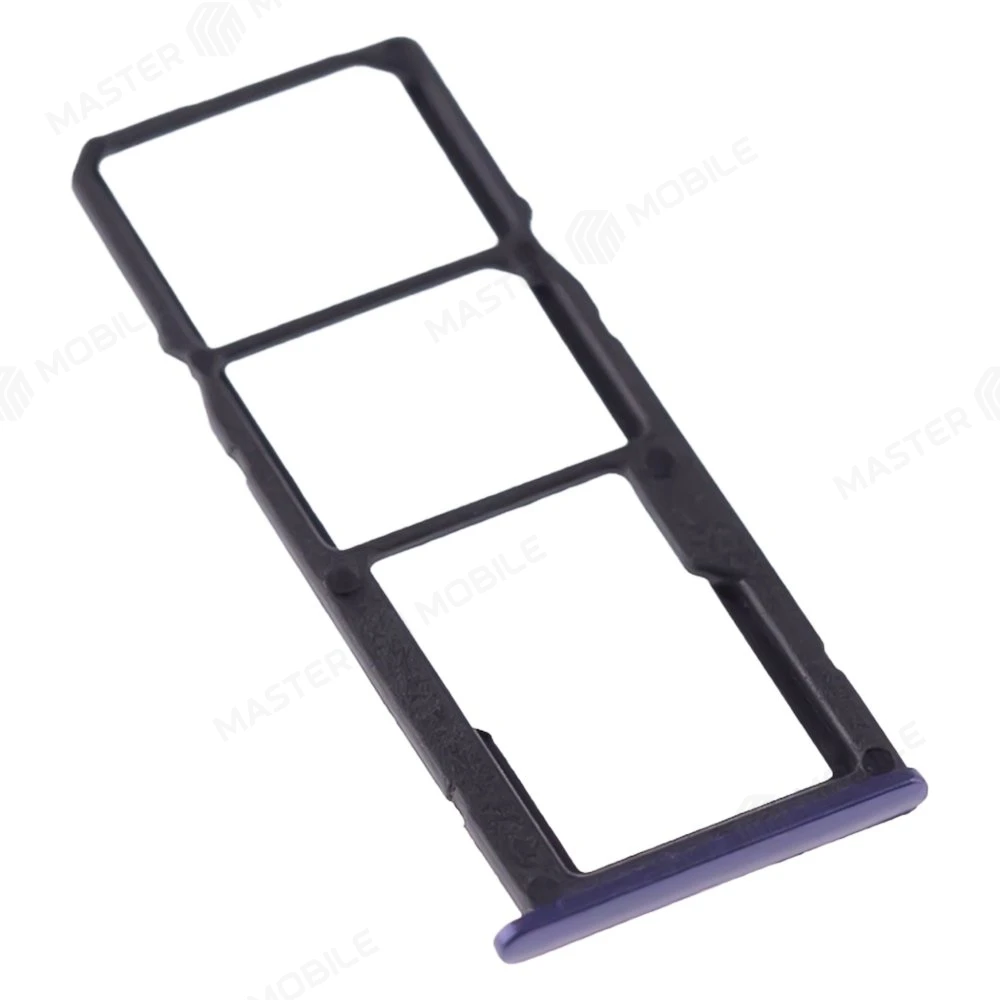 Держатель сим-карты для Samsung A207 Galaxy A20s / A307 Galaxy A30s / A407 Galaxy A40s / A507 Galaxy A50s (фиолетовый) фото №3