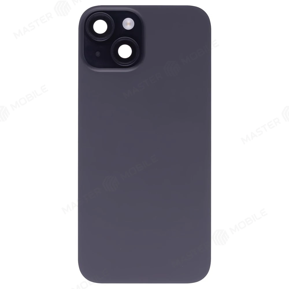 Задняя крышка для Apple iPhone 15 (черный) (в сборе) (с разбора) (ORIG100) (возможен дефект ЛКП) фото №1