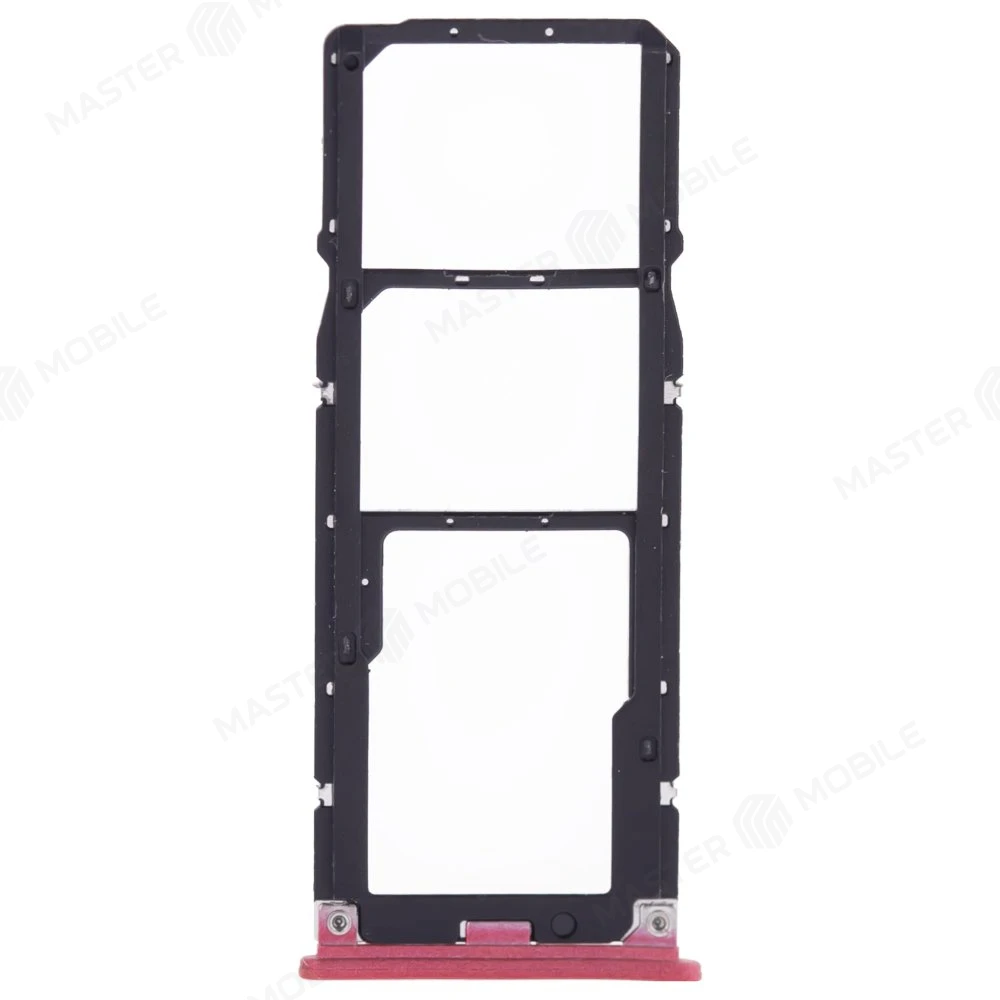 Держатель сим-карты для Xiaomi Mi A2 Lite (M1805D1SG) / Redmi 6 Pro (красный)  фото №2